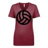 Next Level Apparel 1540 - Ladies' Ideal V-Neck Thumbnail