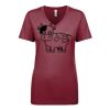 Next Level Apparel 1540 - Ladies' Ideal V-Neck Thumbnail
