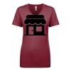 Next Level Apparel 1540 - Ladies' Ideal V-Neck Thumbnail
