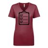 Next Level Apparel 1540 - Ladies' Ideal V-Neck Thumbnail