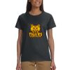 Gildan 100% Cotton Ladies T-Shirt Thumbnail